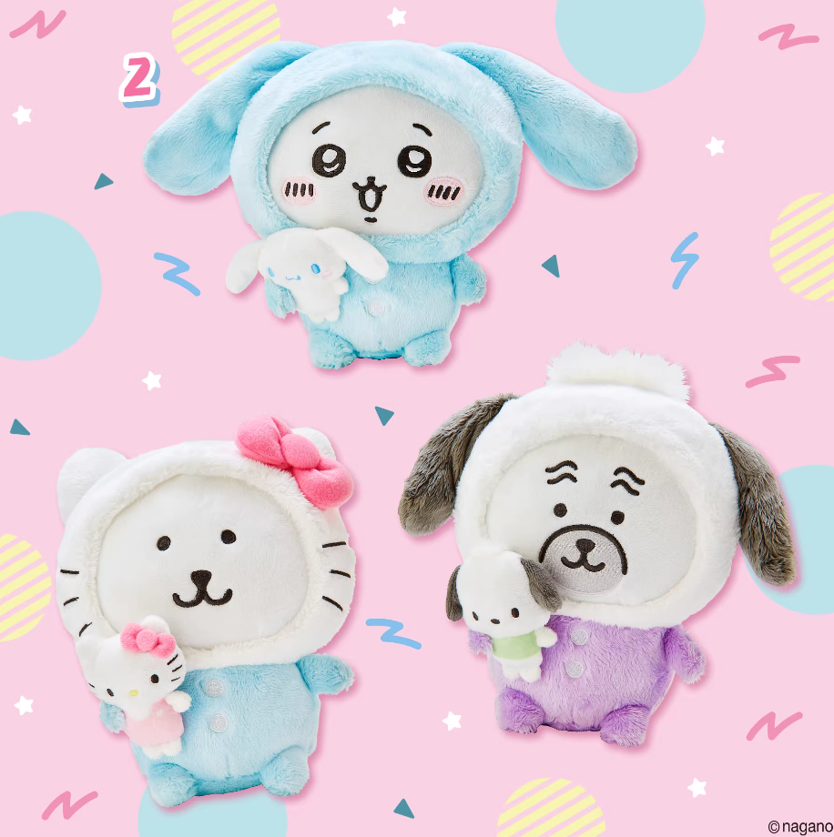 Sanrio x Chiikawa Plushie – Suteki Gifts