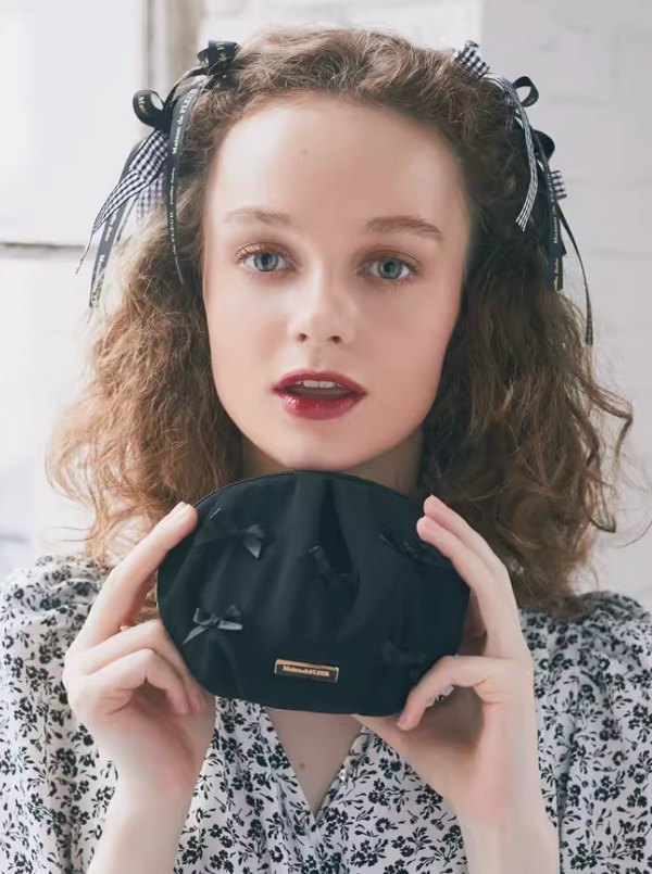 Maison De Fleur Ribbon Pouch