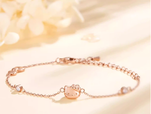 Hello Kitty Rose Gold Bracelet