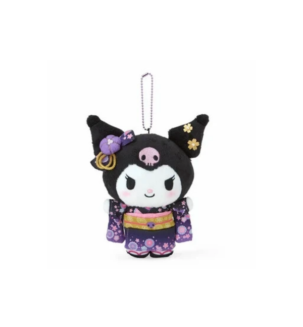 Sanrio Traditional Kimono Mascot Plush Keychain