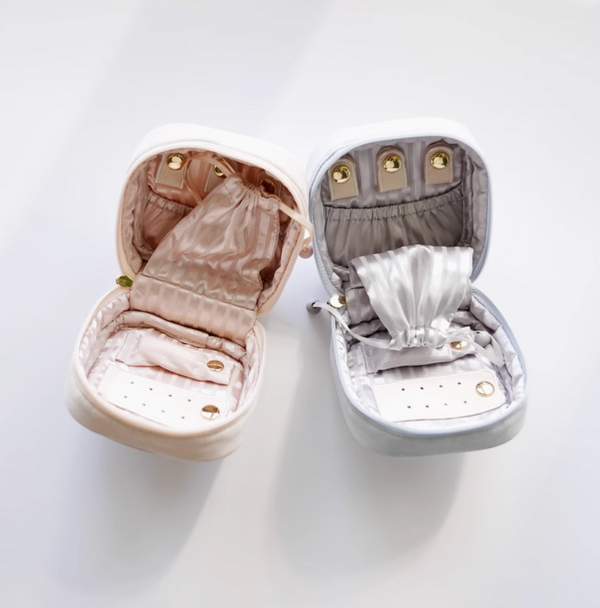 Moon and Star Satin Accessory Case