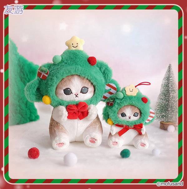 Mofusand Christmas Theme Plushies