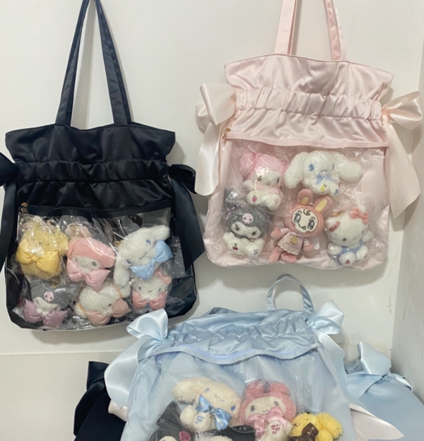 Maison de FLEUR Satin Bow Ita Bag