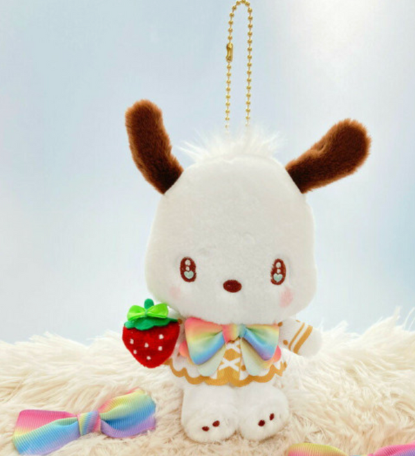 Pochacco Strawberry News Mascot Plush