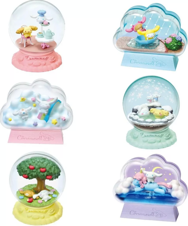 Re-ment Cinnamoroll Terrarium Collection Fluffy Happy Days Blind Box