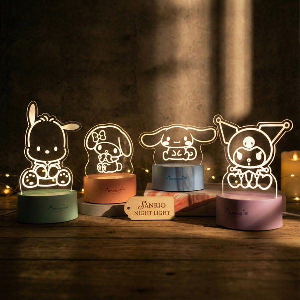 Sanrio Mini Acrylic Night Light