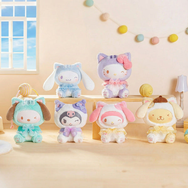 Sanrio Toptoy Play With Kittens Plush Pendant Vinyl Blind Box