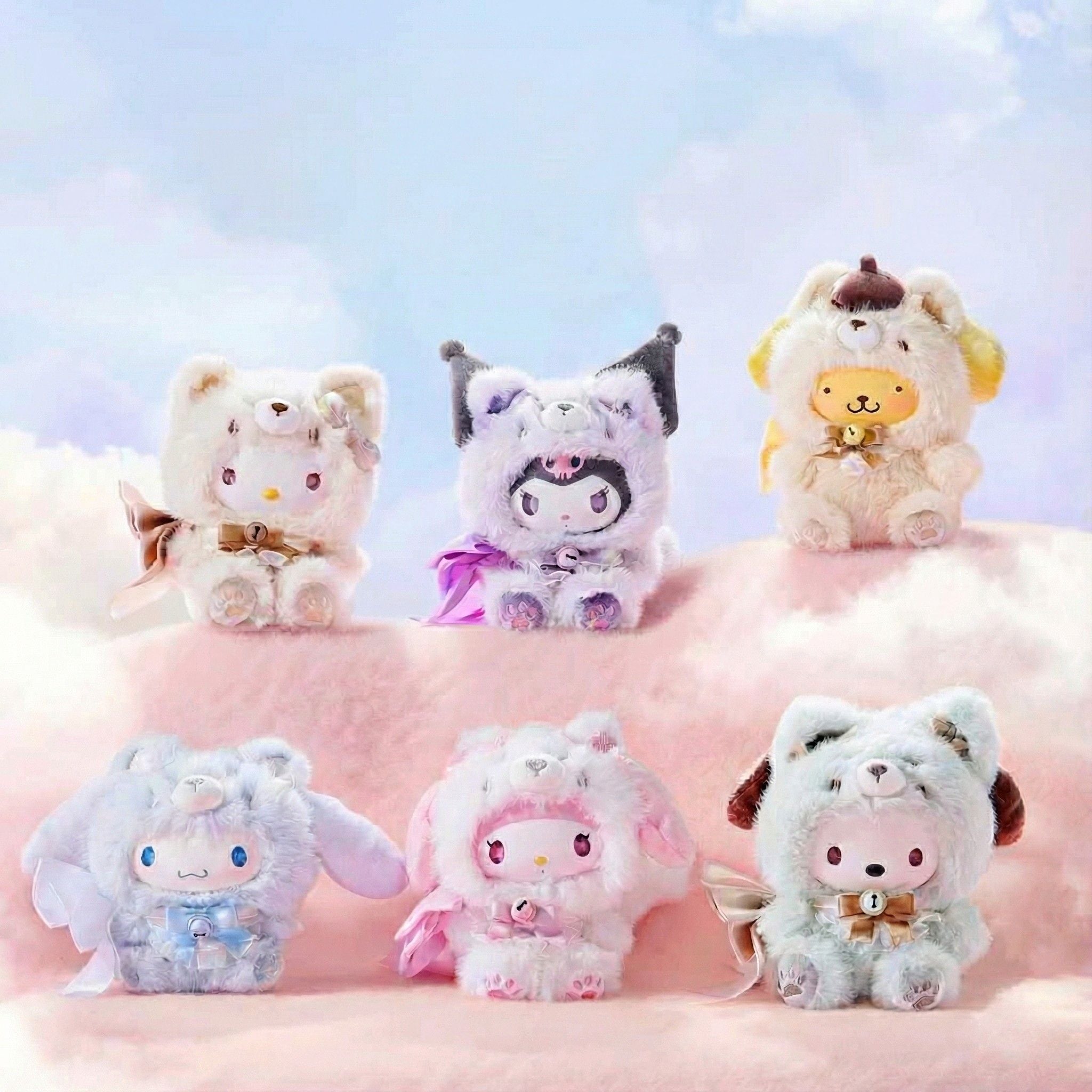 5点セット サンリオ フォックスアイランド SANRIO FOX  Sanrio Miniso Fox Island Vinyl Plush Pendant Blind Box – Suteki Gifts