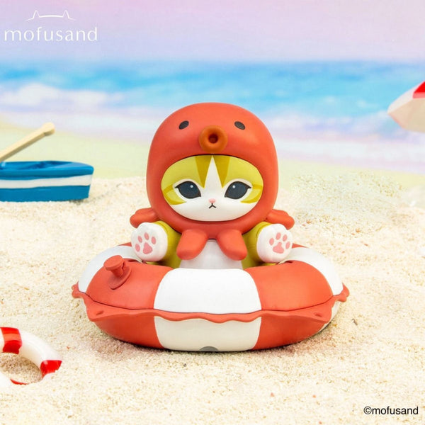 Mofusand Swimming Ring Series Stamp & Figure | Blind Box