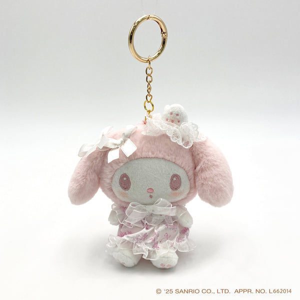 Sanrio My Melody White Strawberry Teatime Fluffy Plush Collection