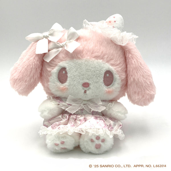 Sanrio My Melody White Strawberry Teatime Fluffy Plush Collection