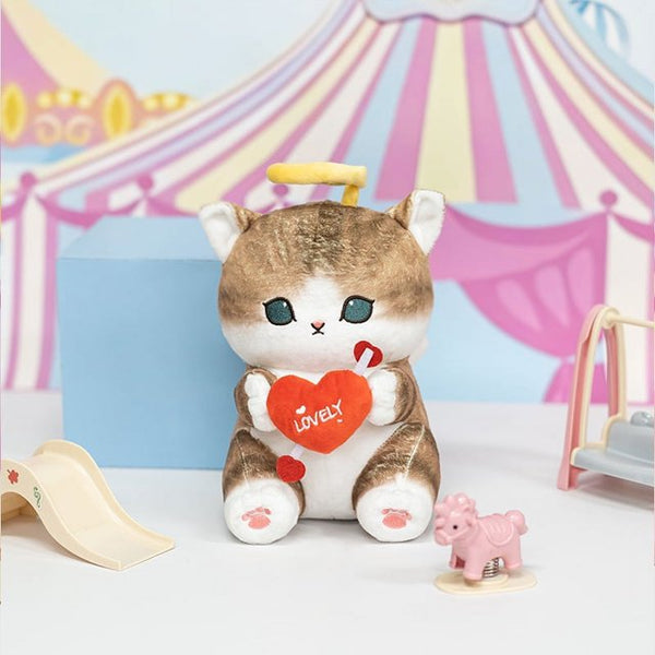 Mofusand Valentine's Day Cupid Angel Plush