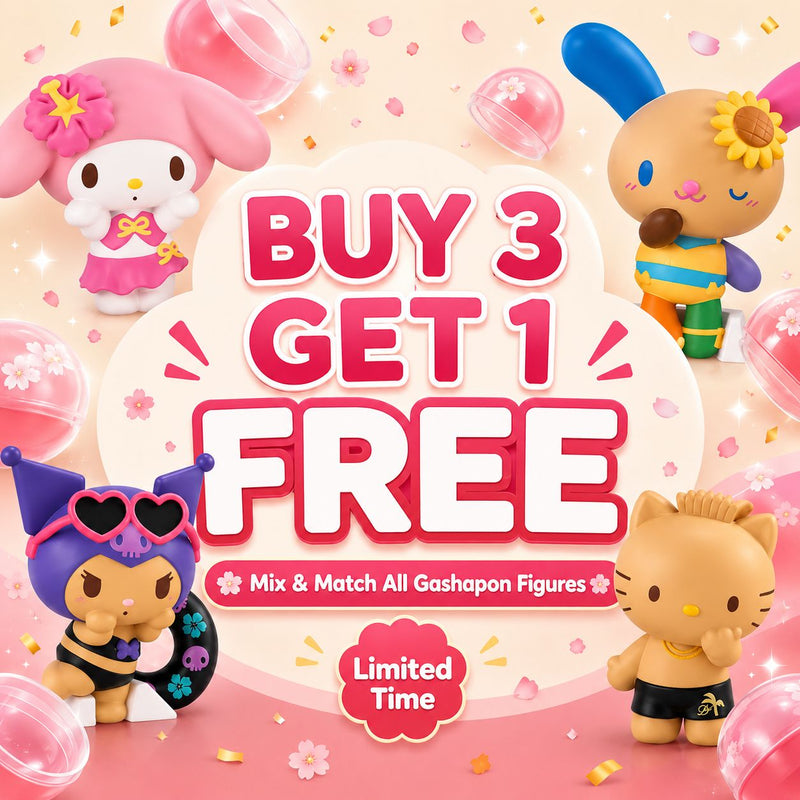 Buy 3 Get 1 Free Gasha