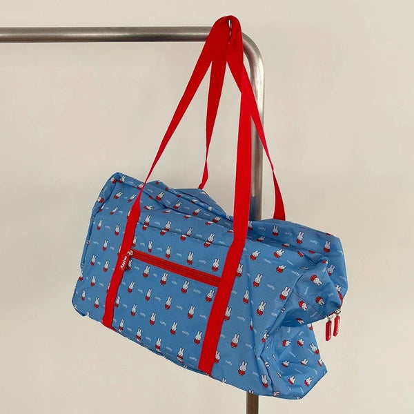 Miffy Foldable Travel Duffel Bag