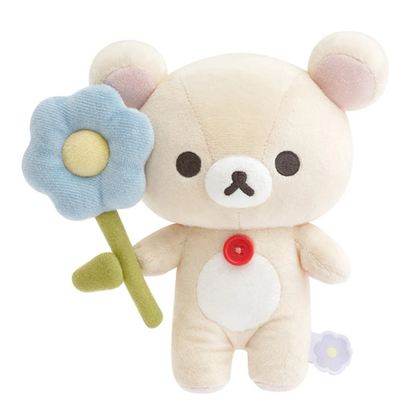 San-X Japan BASIC Rilakkuma Flower Plush Collection