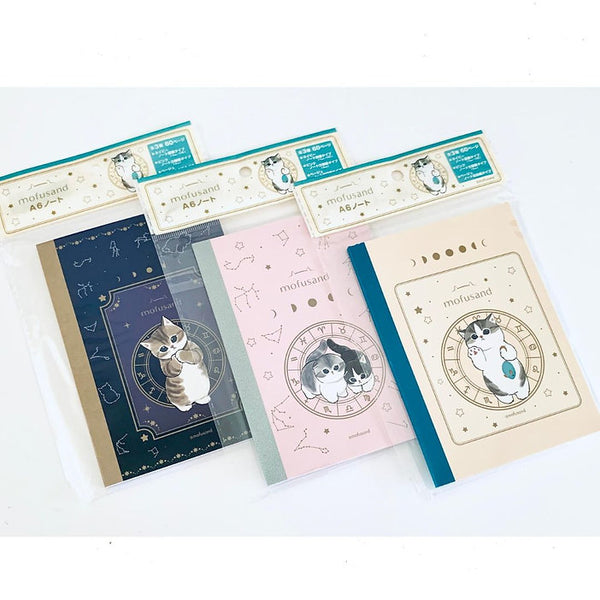 Mofusand Zodiac Cat A6 Notebook