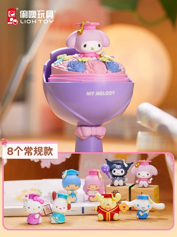 [OPEN BOX] Sanrio Graduation Bouquet Blind Box Figurine