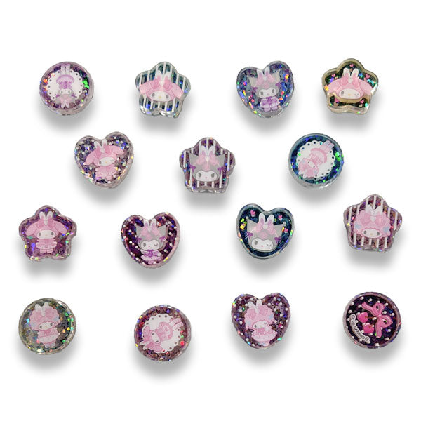 Sanrio Bunnies Ballerina 3D Crystal Stickers