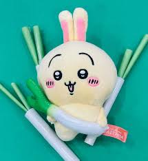 Chiikawa Usagi Green Onion Mascot Plush