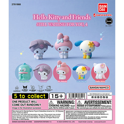 Bandai Gashapon Machibouke Still Waiting For You Sanrio Characters Vol. 4