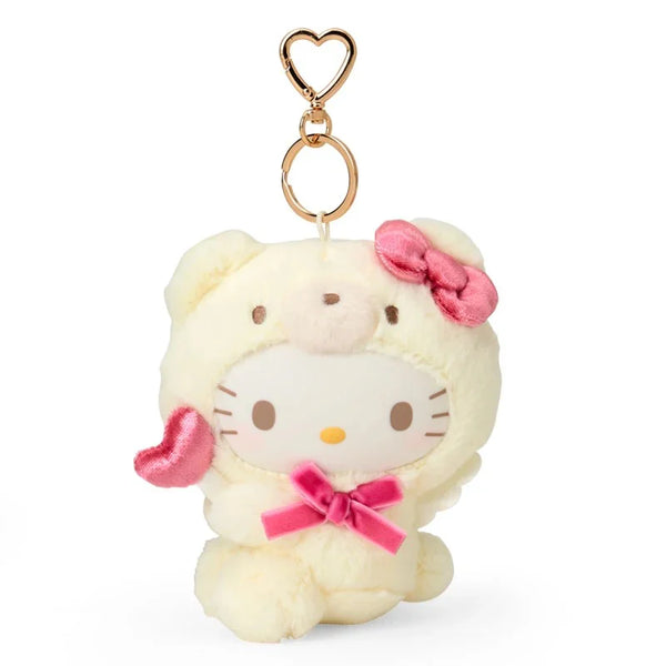 Hello Kitty Angel Teddy Bear Series Plush Mascot Keychain