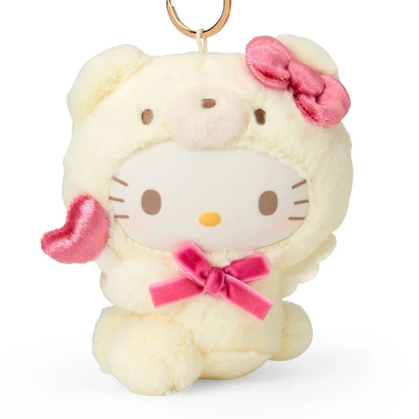 Hello Kitty Angel Teddy Bear Series Plush Mascot Keychain