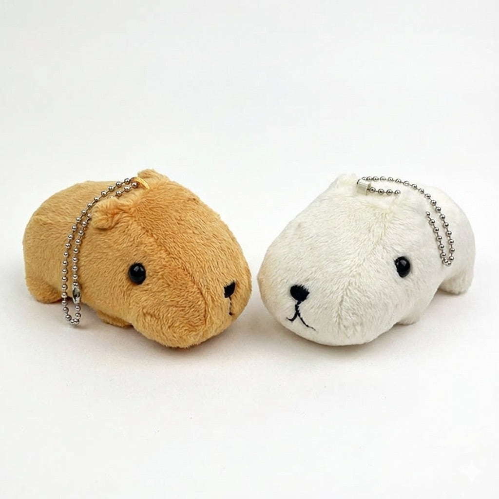 Sekiguchi Capybara-san Fluffy Plush Mascot Bag Charm – Suteki Gifts