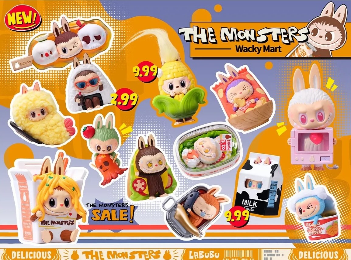 THE MONSTERS Labubu Wacky Mart Series Blind Box Figure – Suteki Gifts