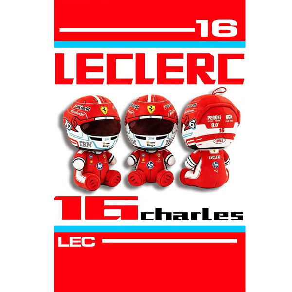 F1 Charles Leclerc Race-day Plush Pendant | Pre-order