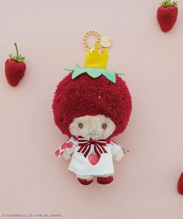 Maison de FLEUR x Sanrio Strawberry News 50th Mascot Plush Charm