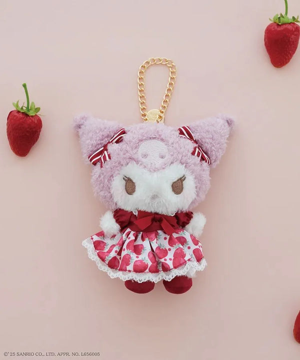Maison de FLEUR x Sanrio Strawberry News 50th Mascot Plush Charm