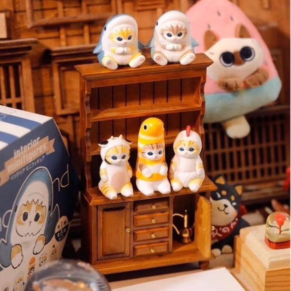 Mofusand Interior Mini Figures – Complete Set of 5