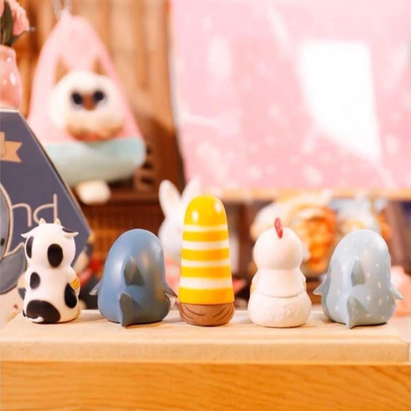 Mofusand Interior Mini Figures – Complete Set of 5