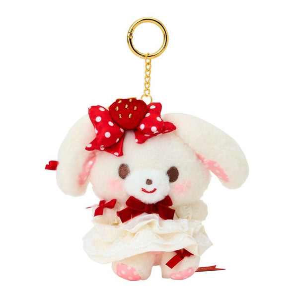 Bonbonribbon Strawberry Lace Plush Mascot Keychain – Sanrio Japan