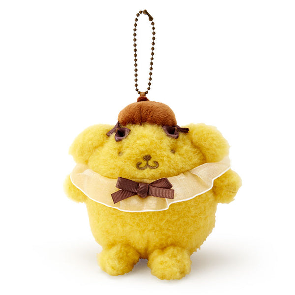 Sanrio Pompompurin Honwari Mascot Plush Keychain