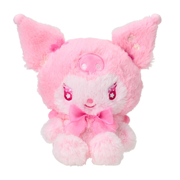 Sanrio Sakura Cherry Blossom Plushie - Kuromi