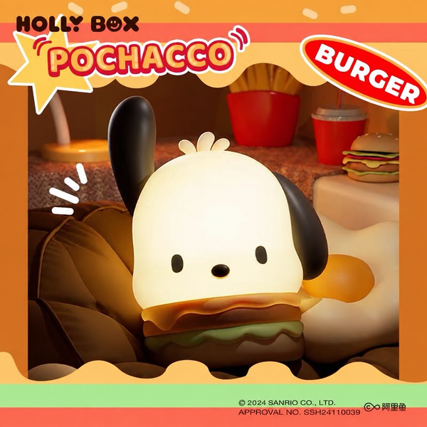 Pochacco Burger Night Light
