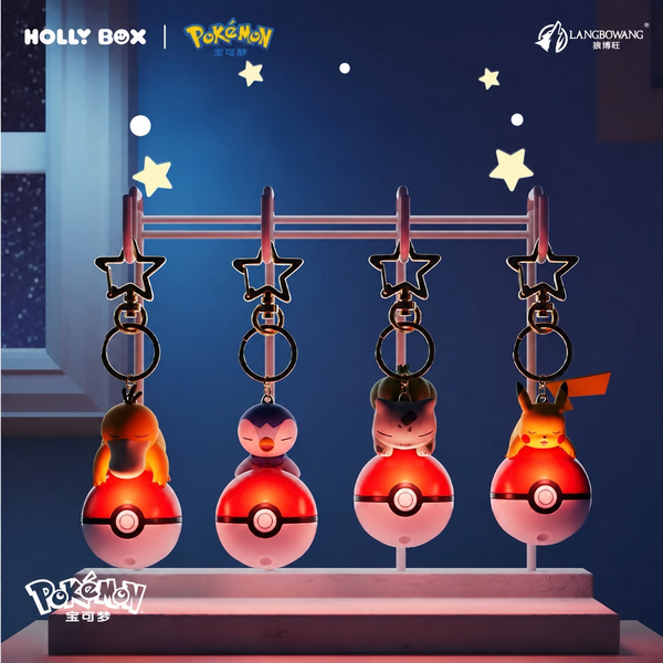 Pokémon Light-up Poké Ball Keychain