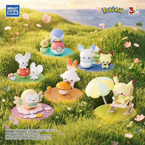 Pokémon Poképeace Seasonal Tranquility Interactive Figures Blind Box