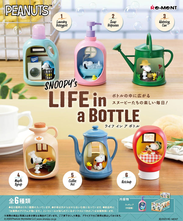 Re-Ment Peanuts: Snoopy's Life in a Bottle Blind Box