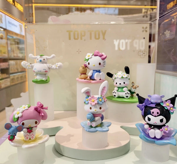 Sanrio Toptoy Spring Flower Series Blind Box Figures