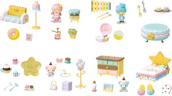 Re-Ment Little Twin Stars Pastel Sweets Room Miniature Blind Box