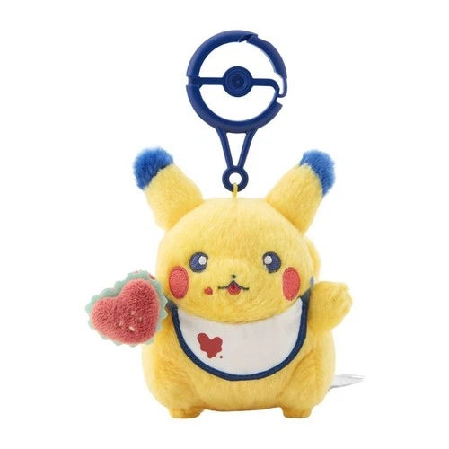 Pikachu Pokemon Center Diner Hamburger Plush Keychain | Pre-order