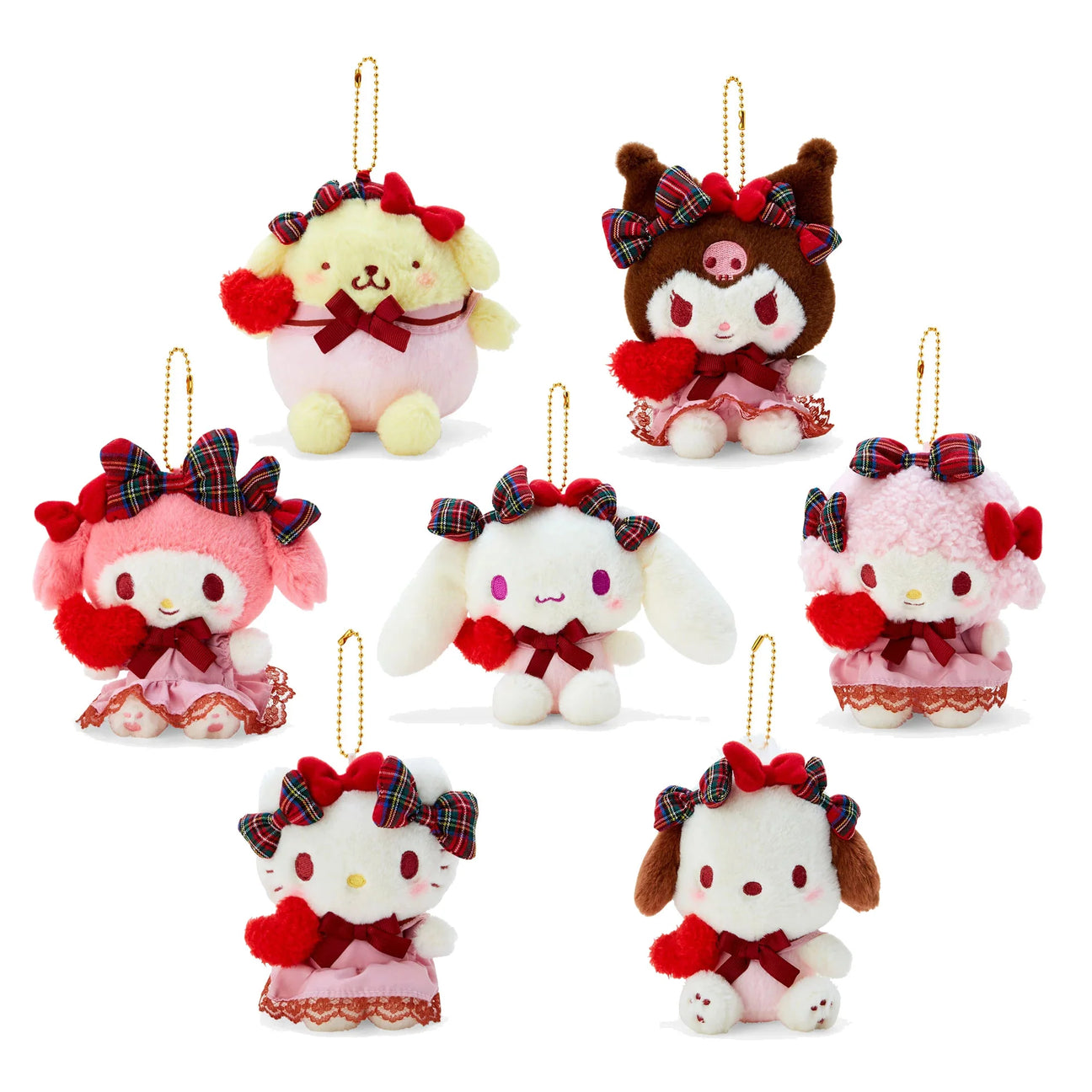 Sanrio Love Ribbon Plushies