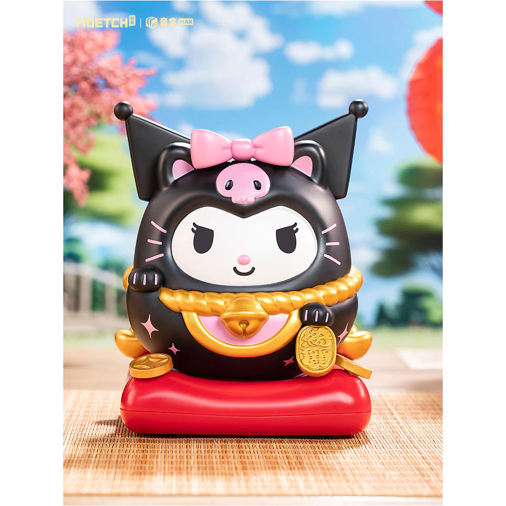 Sanrio Lucky Cat Daruma Dancing Music Figure | Japan Import