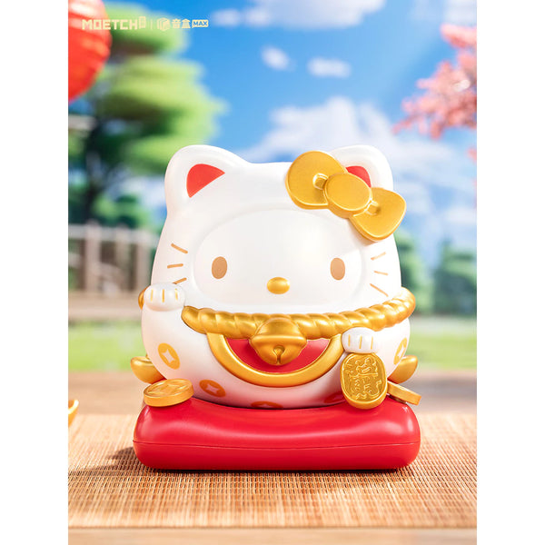 Sanrio Lucky Cat Daruma Dancing Music Figure