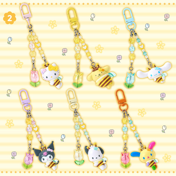 Sanrio Flower-Loving Bee Keychain