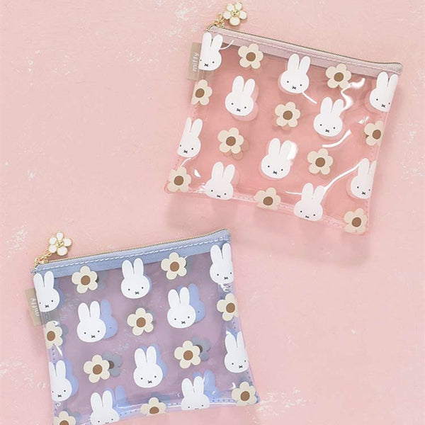 Miffy Floral Zipper Pouch