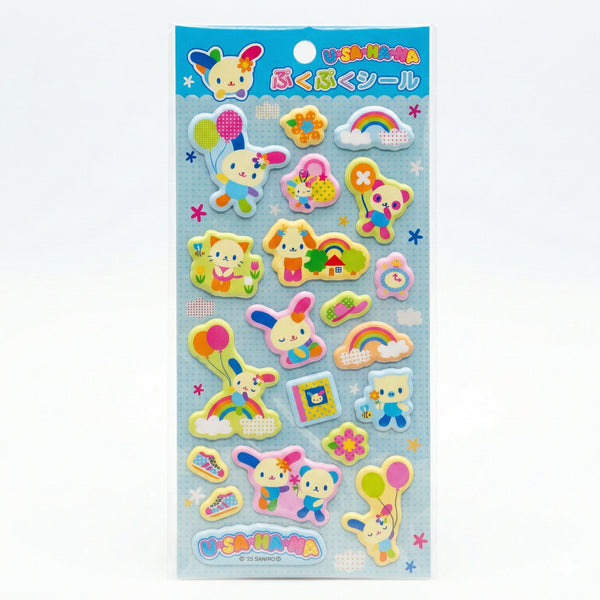 Sanrio Usahana 3D Puffy Sticker Sheet