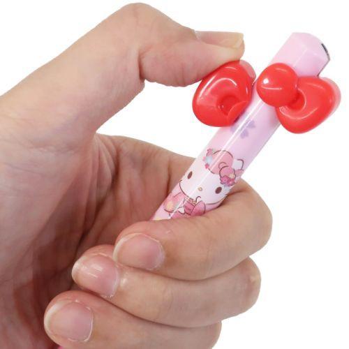 Hello Kitty Sakura Kimono Ballpoint Pen – 3D Red Bow Clip